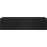 Mexen Orio Badezimmerschrank 100 cm, 1 Schublade, schwarz matt - 91A10-10023-1-BF71