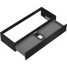 Mexen Orio armoire de salle de bain sous-lavabo 120 cm, 1 tiroir, noir mat - 91A10-12023-1-BF71