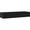 Mexen Orio vannitoa aluskapiga kapp 140 cm, 1 sahtel, must matt - 91A10-14023-1-BF71