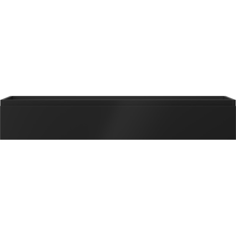 Mexen Orio vannitoa aluskapiga kapp 140 cm, 1 sahtel, must matt - 91A10-14023-1-BF71