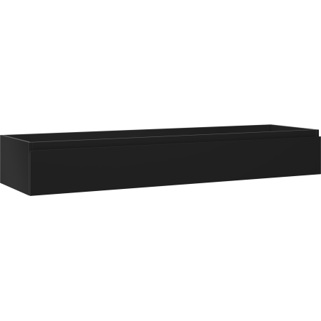 Mexen Orio badrumsskåp under tvättstället 160 cm, 1 låda, svart matt - 91A10-16023-1-BF71