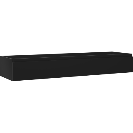 Mexen Orio vannitoakapp valamu alla 160 cm, 1 sahtel, must matt - 91A10-16023-1-BF71