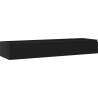 Mexen Orio vannitoakapp valamu alla 160 cm, 1 sahtel, must matt - 91A10-16023-1-BF71