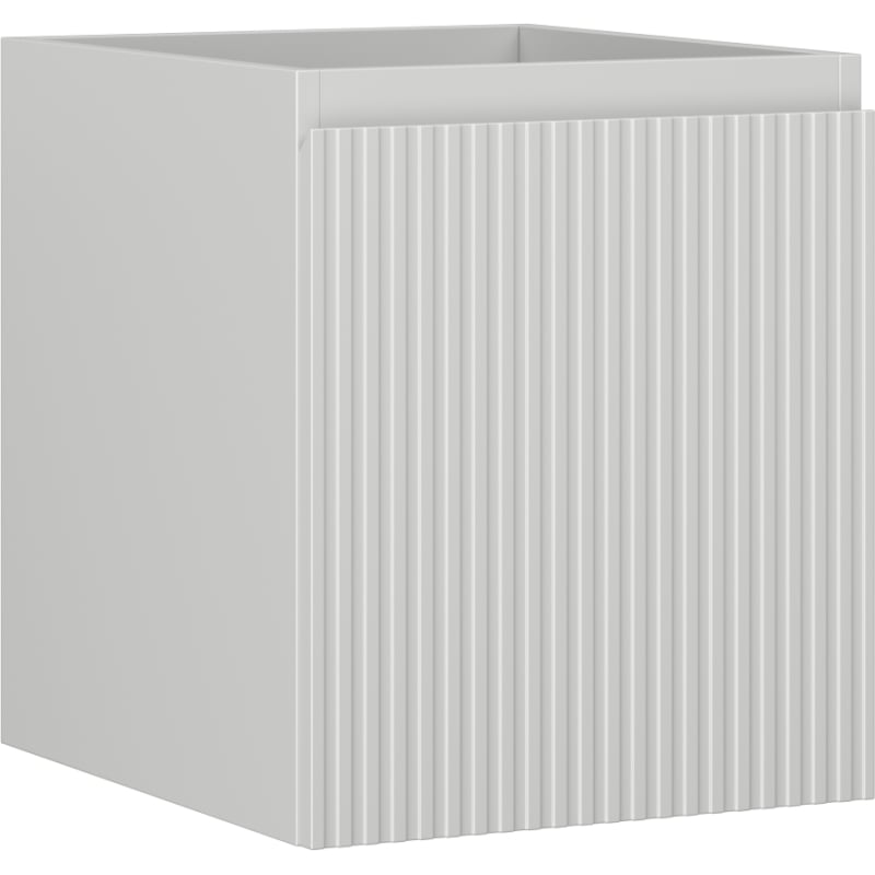 Mexen Rivel vannitoa kabinet valamu all 40 cm, 1 sahtel, sooniline, hall matt - 91A20-04047-1-BF62
