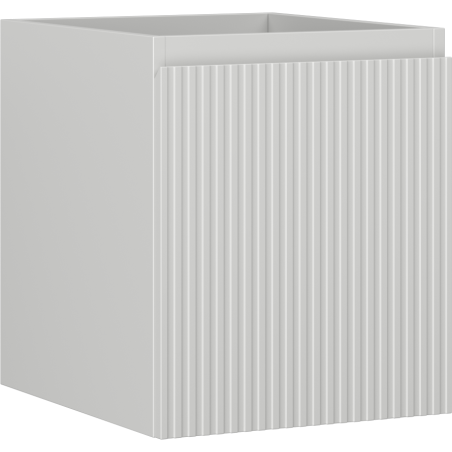 Mexen Rivel Badezimmer-Unterschrank 40 cm, 1 Schublade, geriffelt, grau matt - 91A20-04047-1-BF62