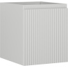 Mexen Rivel meuble de salle de bain sous-vasque 40 cm, 1 tiroir, rainuré, gris mat - 91A20-04047-1-BF62