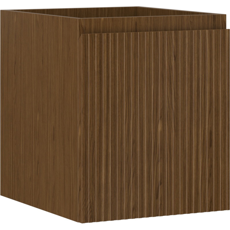 Mexen Rivel vannitoa kapp valamu jaoks 40 cm, 1 sahtel, sooneline, pähkel - 91A20-04047-1-BF86