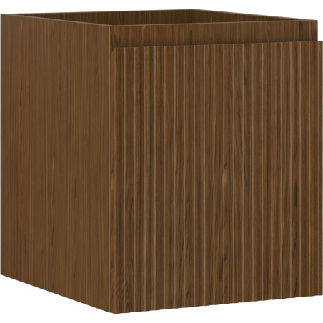 Mexen Rivel vannitoa kapp valamu jaoks 40 cm, 1 sahtel, sooneline, pähkel - 91A20-04047-1-BF86