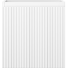 Mexen Rivel badkamerkastje onder de wastafel 45 cm, 1 lade, gegroefd, mat wit - 91A20-04547-1-BF01