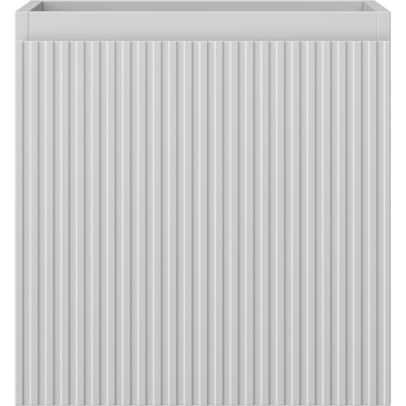 Mexen Rivel armario de baño bajo lavabo 45 cm, 1 cajón, acanalado, gris mate - 91A20-04547-1-BF62