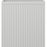 Mexen Rivel badkamerkastje onder wastafel 45 cm, 1 lade, gegroefd, grijs mat - 91A20-04547-1-BF62