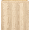 Mexen Rivel badkamerkast onder wastafel 45 cm, 1 lade, gegroefd, eik - 91A20-04547-1-BF81