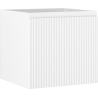 Mexen Rivel Badezimmer-Unterschrank 50 cm, 1 Schublade, gerillt, weiß matt - 91A20-05047-1-BF01