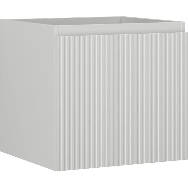 Mexen Rivel mobile da bagno sottolavabo 50 cm, 1 cassetto, scanalato, grigio opaco - 91A20-05047-1-BF62