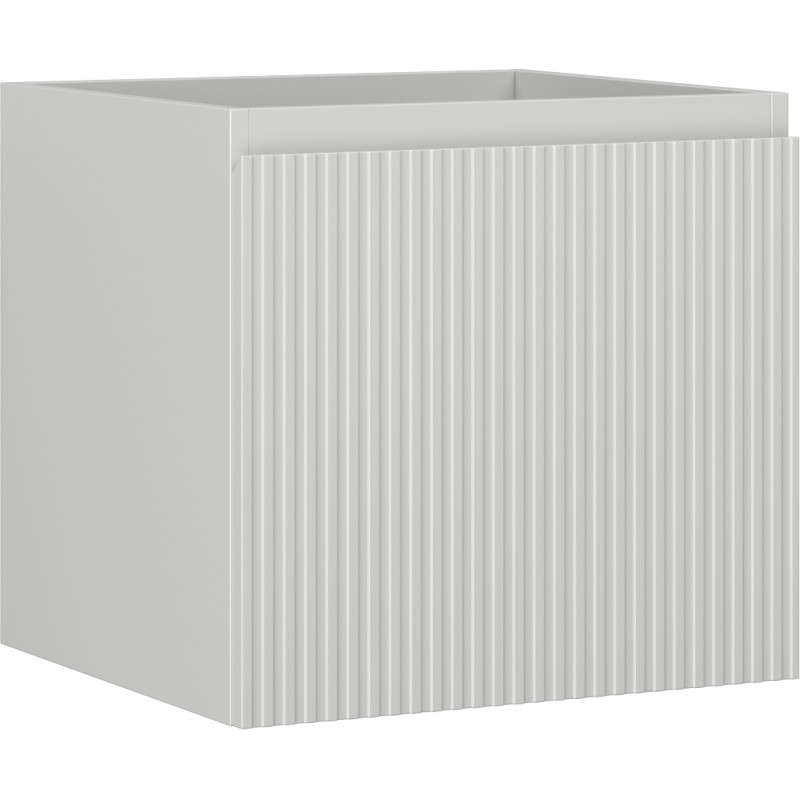 Mexen Rivel vannitoa tualettkap 50 cm, 1 sahtel, soonitud, hall matt - 91A20-05047-1-BF62