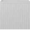 Mexen Rivel Badezimmerschrank unter dem Waschbecken 50 cm, 1 Schublade, geriffelt, grau matt - 91A20-05047-1-BF62
