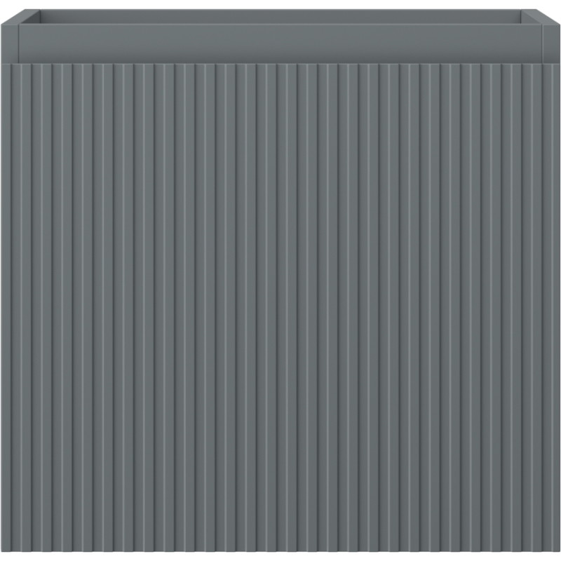 Mexen Rivel 50 cm valamu alune vannitoakapp, 1 sahtel, sooneline, matt grafiit - 91A20-05047-1-BF66