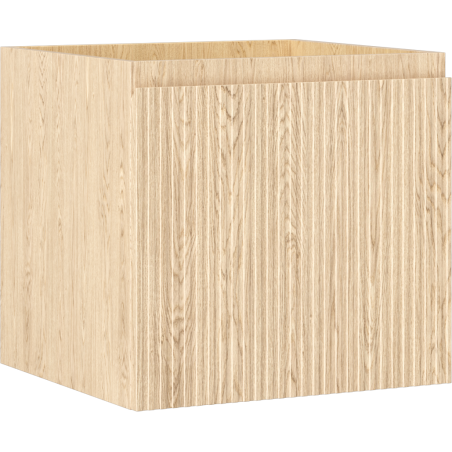 Mexen Rivel armadietto da bagno sottolavabo 50 cm, 1 cassetto, scanalato, rovere - 91A20-05047-1-BF81