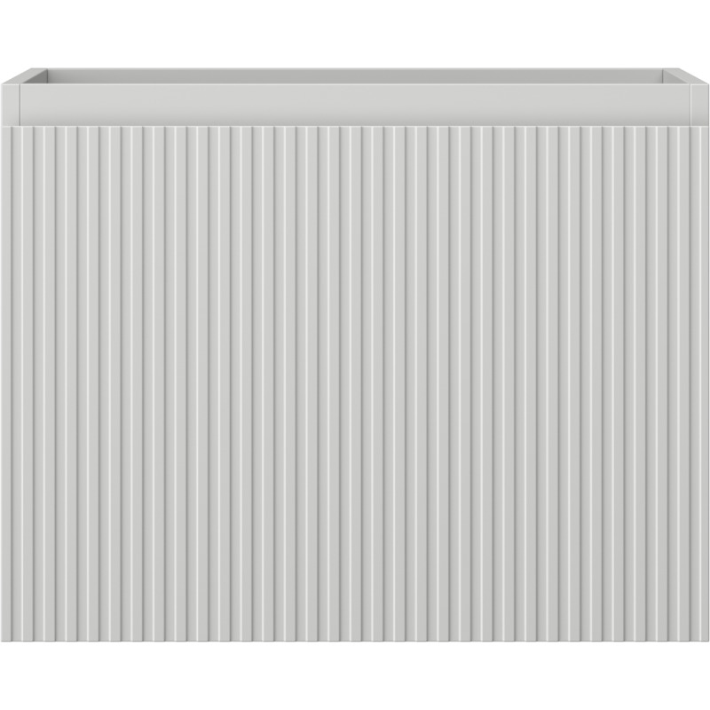 Mexen Rivel armário de casa de banho para lavatório 60 cm, 1 gaveta, canelado, cinza mate - 91A20-06047-1-BF62