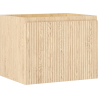 Mexen Rivel Badezimmerschrank 60 cm, 1 Schublade, geriffelt, Eiche - 91A20-06047-1-BF81