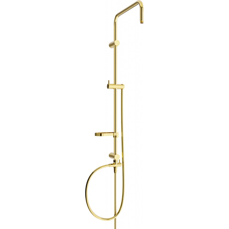 Mexen X shower column, gold - 7939199-50