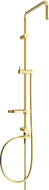 Mexen X columna de ducha, dorada - 7939199-50