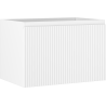 Mexen Rivel 70 cm Badezimmerschrank, 1 Schublade, geriffelt, weiß matt - 91A20-07047-1-BF01