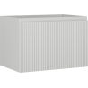 Mexen Rivel Badezimmerschrank unter dem Waschbecken 70 cm, 1 Schublade, geriffelt, grau matt - 91A20-07047-1-BF62