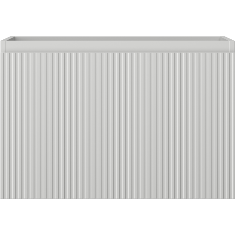 Mexen Rivel kopalna omarica 70 cm, 1 predal, rebrasta, siva mat - 91A20-07047-1-BF62