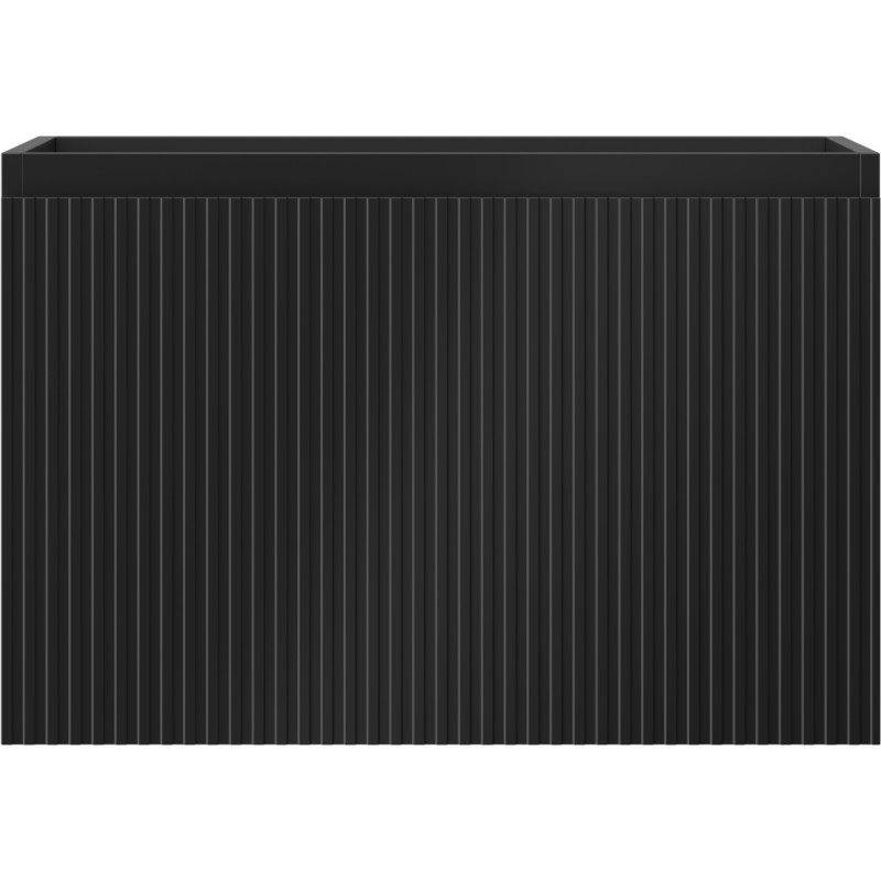 Mexen Rivel vannitoa kapp valamu alla 70 cm, 1 sahtel, soonikkoes, must matt - 91A20-07047-1-BF71
