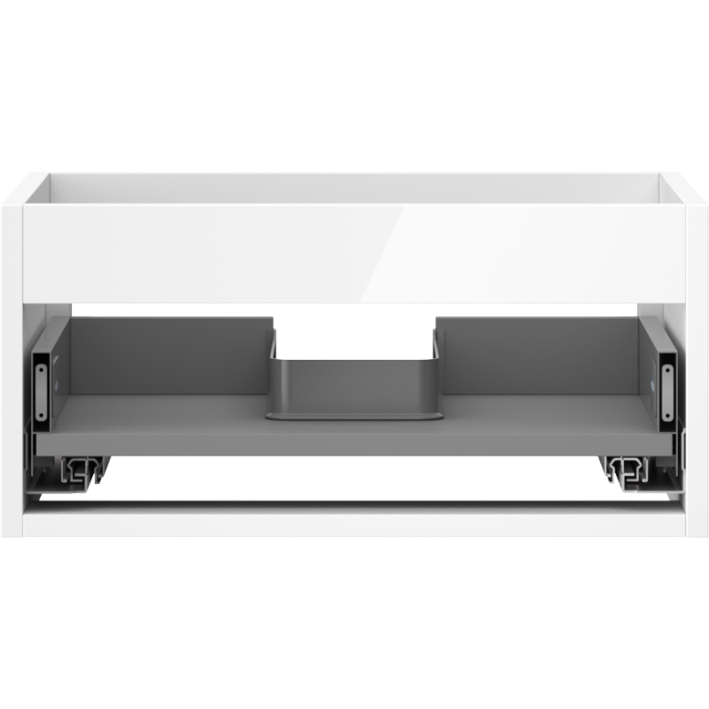 Mexen Box-A korpus av tvättställsskåp 50 cm, 1 låda, vit glans - 91AX0-0500-235-1-00