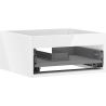 Mexen Box-A Waschtischunterschrank 50 cm, 1 Schublade, Weiß Hochglanz - 91AX0-0500-235-1-00