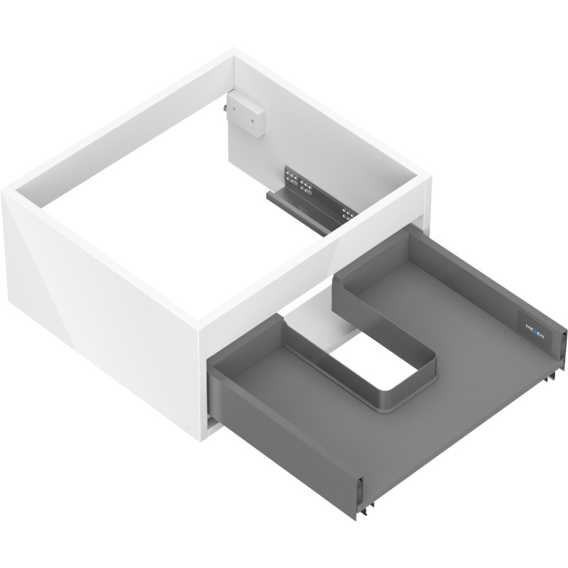 Mexen Box-A kraanikaapi korpus 50 cm, 1 sahtel, valge läige - 91AX0-0500-235-1-00