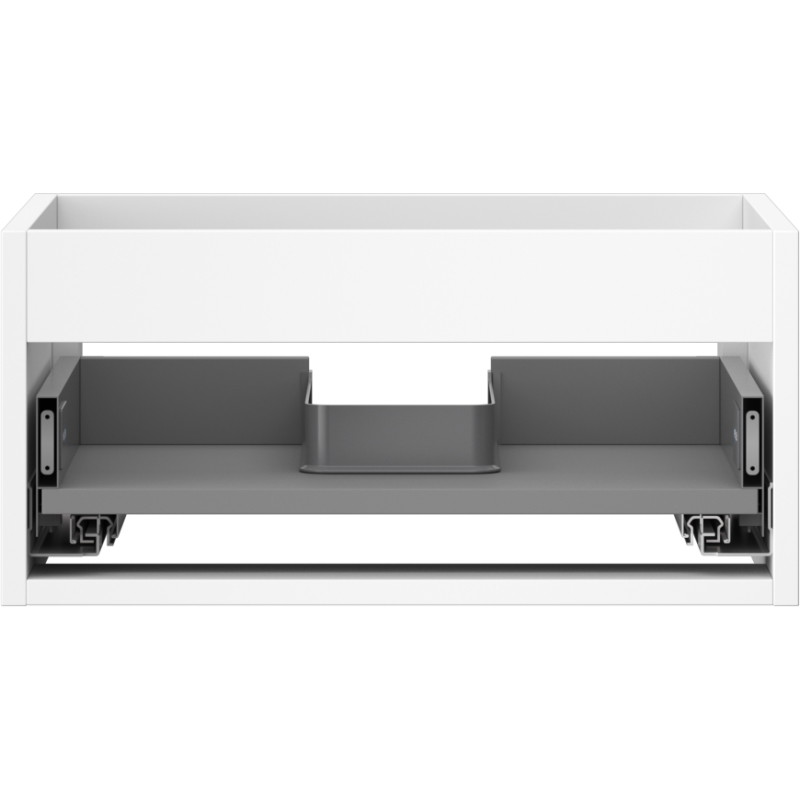Mexen Box-A valamu alla oleva kapi korpus 50 cm, 1 sahtel, valge matt - 91AX0-0500-235-1-01