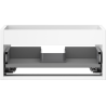 Mexen Box-A valamu alla oleva kapi korpus 50 cm, 1 sahtel, valge matt - 91AX0-0500-235-1-01