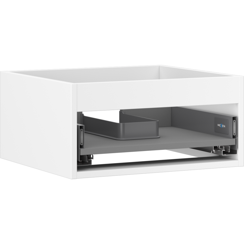 Mexen Box-A cuerpo del armario bajo lavabo 50 cm, 1 cajón, blanco mate - 91AX0-0500-235-1-01