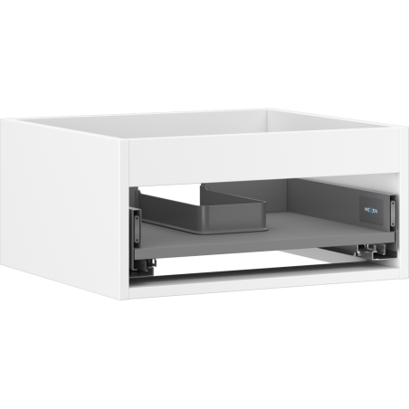 Mexen Box-A korpus szafki podumywalkowej 50 cm, 1 szuflada, biały mat - 91AX0-0500-235-1-01