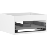 Mexen Box-A korpus szafki podumywalkowej 50 cm, 1 szuflada, biały mat - 91AX0-0500-235-1-01