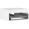 Mexen Box-A valamu alla oleva kapi korpus 50 cm, 1 sahtel, valge matt - 91AX0-0500-235-1-01