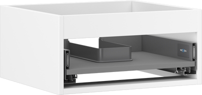 Mexen Box-A valamu alla oleva kapi korpus 50 cm, 1 sahtel, valge matt - 91AX0-0500-235-1-01