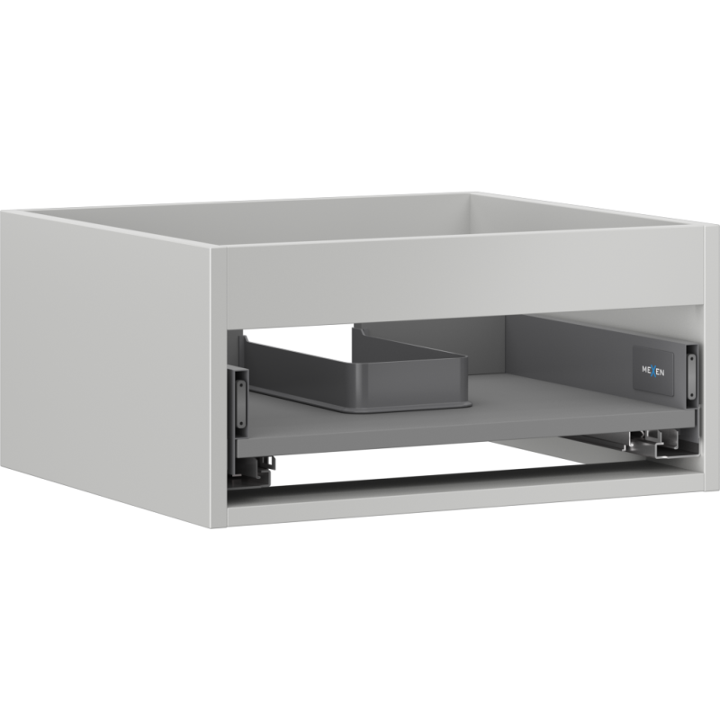 Mexen Box-A kastlichaam voor wastafelmeubel 50 cm, 1 lade, grijs mat - 91AX0-0500-235-1-62