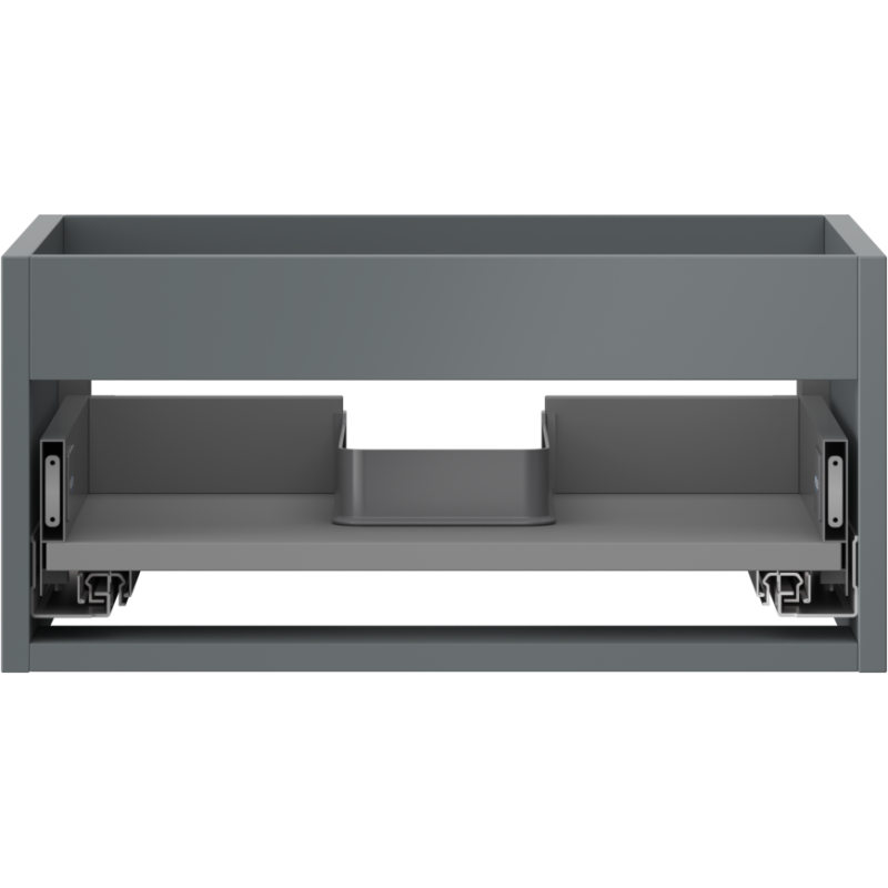 Mexen Box-A korpus omarice za umivalnik 50 cm, 1 predal, grafit mat - 91AX0-0500-235-1-66