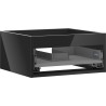 Mexen Box-A Schrank Ënnerbau 50 cm, 1 Schub, schwaarz glänzend - 91AX0-0500-235-1-70