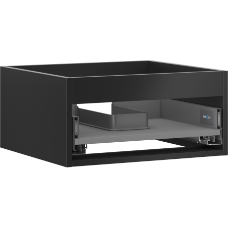 Mexen Box-A Unterschrankkorpus 50 cm, 1 Schublade, schwarz matt - 91AX0-0500-235-1-71