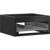 Mexen Box-A korpus ormarića ispod umivaonika 50 cm, 1 ladica, crna mat - 91AX0-0500-235-1-71