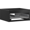 Mexen Box-A korpus szafki podumywalkowej 50 cm, 1 szuflada, czarny mat - 91AX0-0500-235-1-71