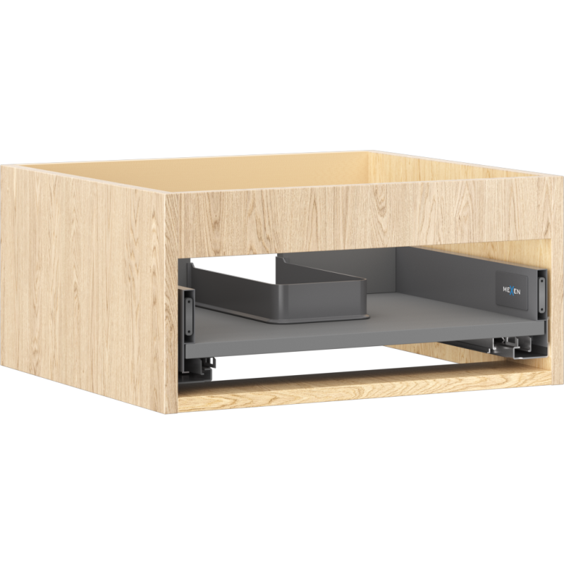 Mexen Box-A cuerpo del armario de baño de 50 cm, 1 cajón, roble - 91AX0-0500-235-1-81