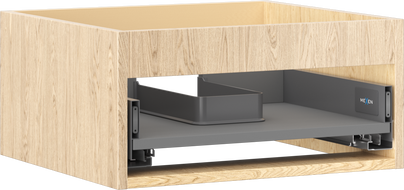 Mexen Box-A ogrodje omarice pod umivalnikom 50 cm, 1 predal, hrast - 91AX0-0500-235-1-81