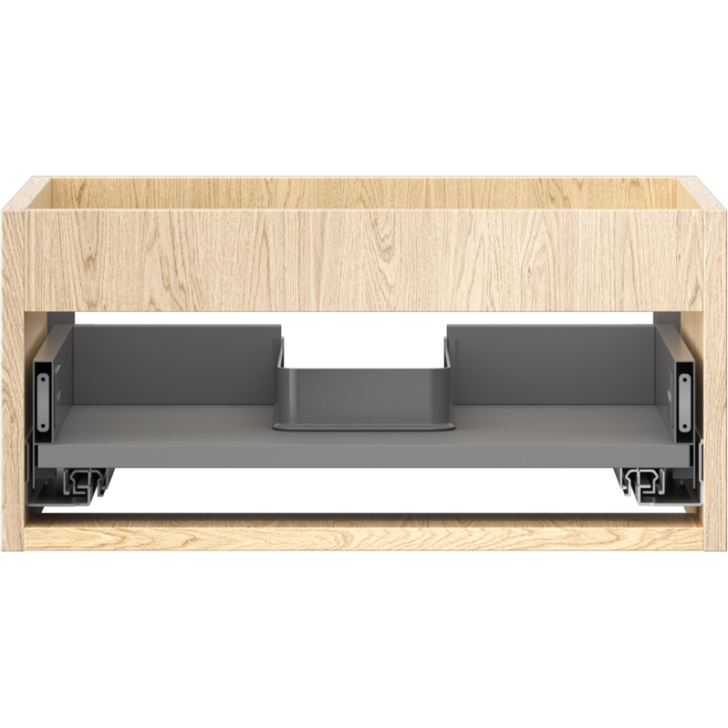 Mexen Box-A kabinettsskåp 50 cm, 1 låda, ek - 91AX0-0500-235-1-81