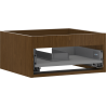 Mexen Box-A korpus szafki podumywalkowej 50 cm, 1 szuflada, orzech - 91AX0-0500-235-1-86